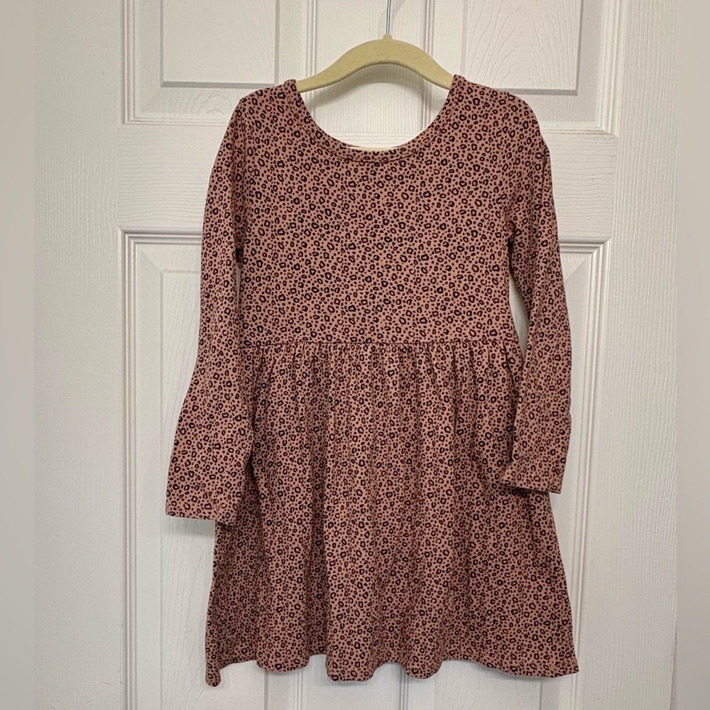 Cat & Jack Leopard Print Kids Dress